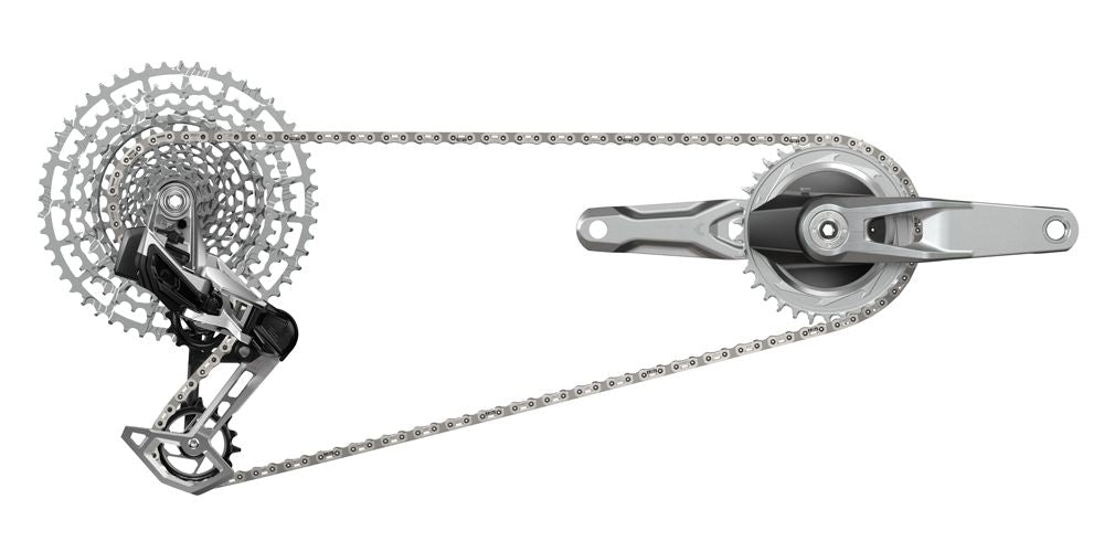 Sram schaltgruppen-set 1987 eagle axs transmission set 1987 eagle tt 170 mm 32 34 z silver