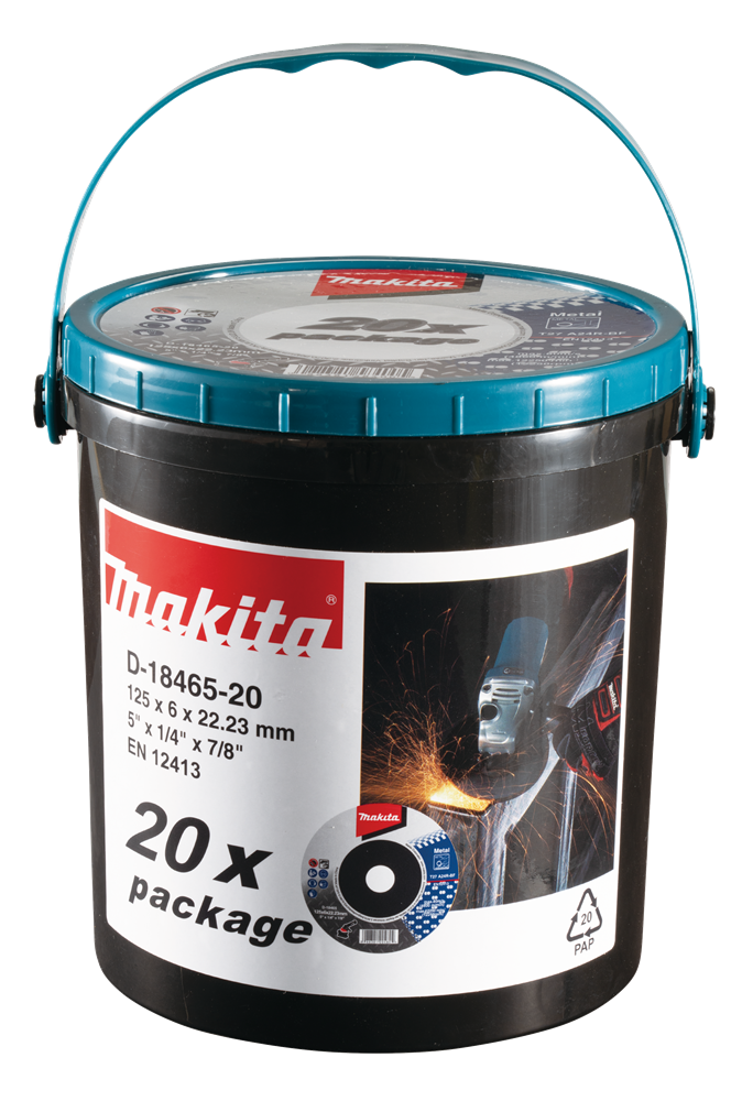 Accesorios Makita disco abrasivo acero - d-18465-20 d-18465-20