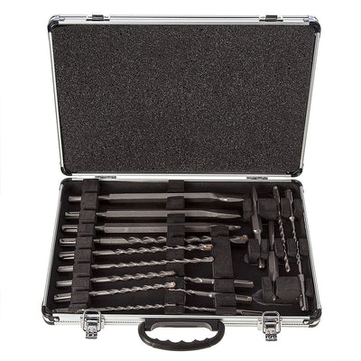 Makita accessoires d-21200 sds-plus 17 delige beitel- en borenset in koffer - d-21200