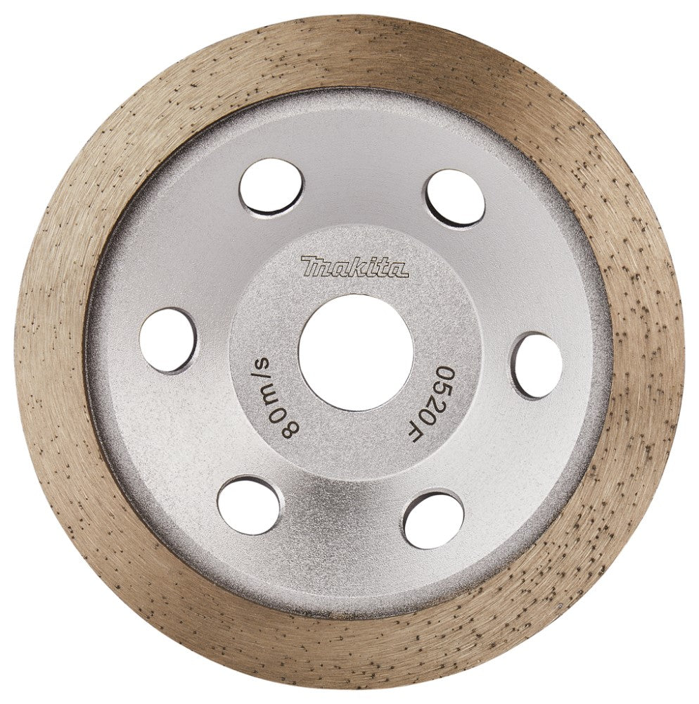 Accessori Makita mola a tazza diamantata | 125 mm | molto bene | gomma piena - d-41464 d-41464