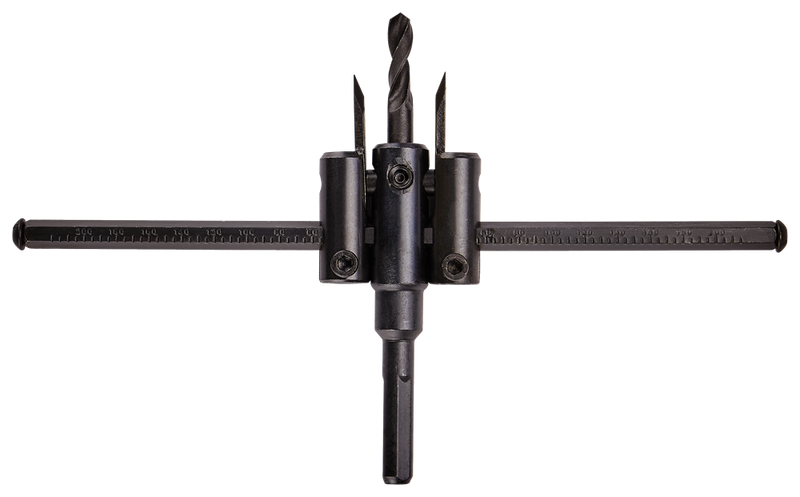 Makita accessoires instelbare cirkelsnijder 30-200mm - d-57102 d-57102