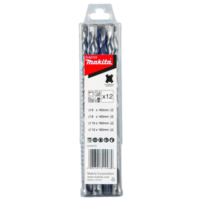 Makita accessoires betonborenset 12-delig - d-62723 d-62723