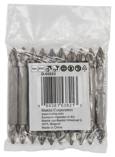 Accesorios makita broca para atornillar ph1x65mm - d-65523 d-65523