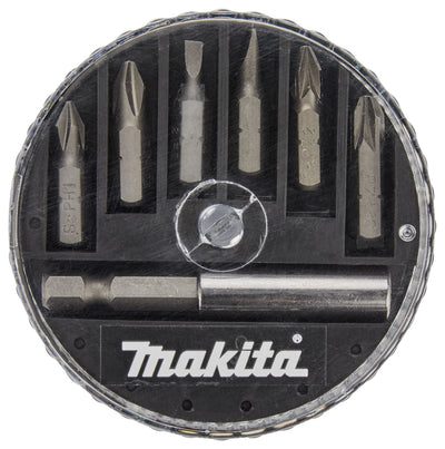 Makita d-73271 | juego de puntas de destornillador | Portapuntas de 7 piezas