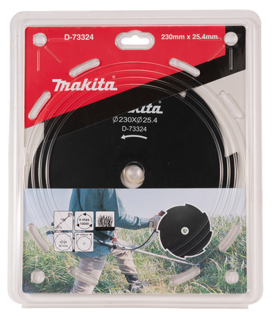 Accesorios makita cuchilla de corte 230x25.4x1.8mm 8 dientes - d-73324 d-73324
