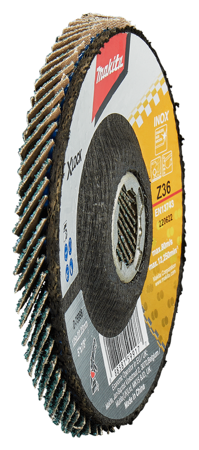 Accesorios Makita disco de lijado de solapa x-lock 125mm z36 - d-75998 d-75998