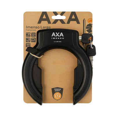 Cerradura de cuadro Axa imenso grande retráctil - negro