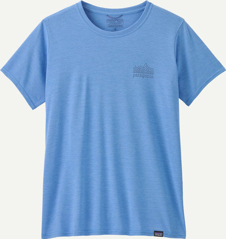 Camiseta mujer patagonia capilene cool daily graphic