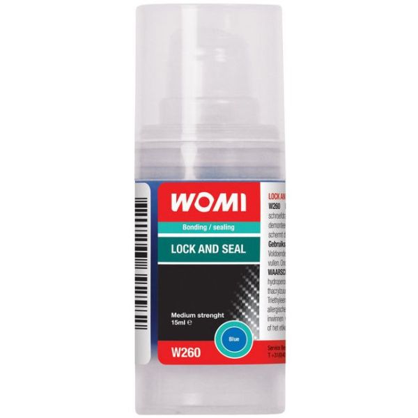 Womi w260 cerradura y precinto azul 15ml