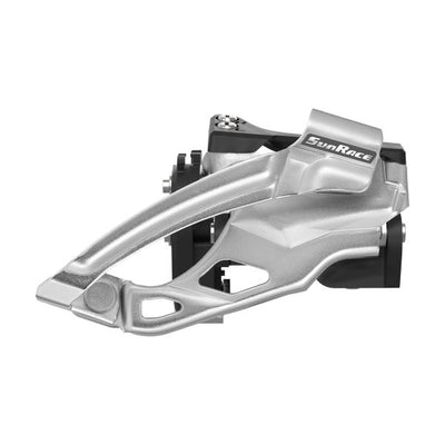 Voorderailleur Sunrace Ms66 2X10 Dual Pull Zilver