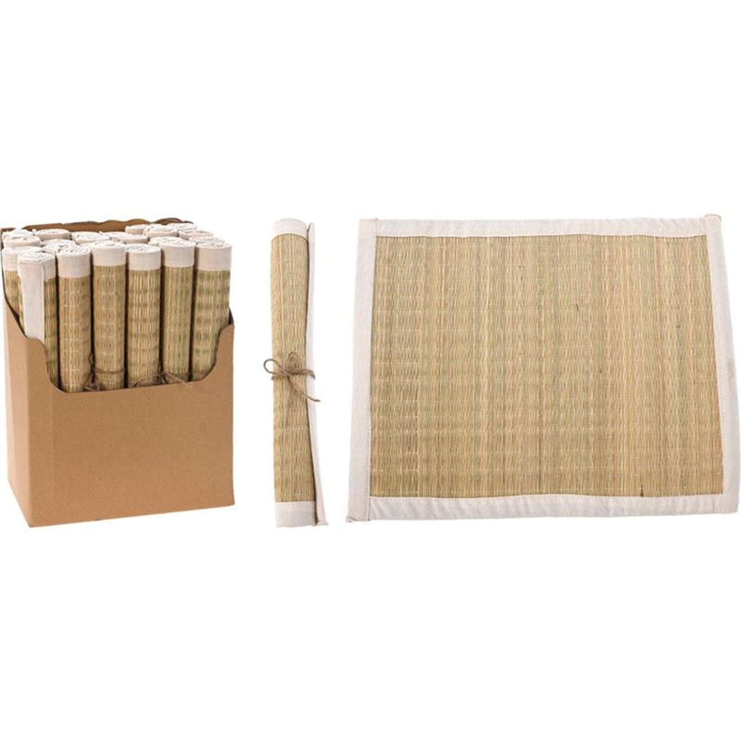 Excellent houseware placemat gras katoen 30x45cm