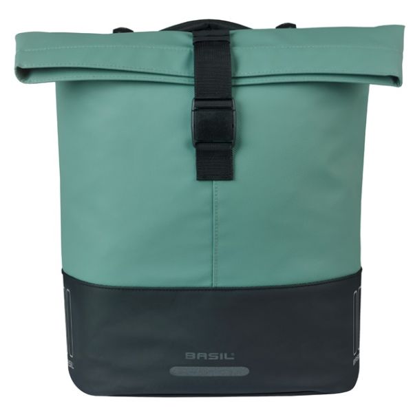 Basil borsa doppia bici cove mik 28-32l 14 x 29 x 36 cm - verde nero