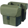 Borsa per biciclette a doppia bicicletta Basil Go 32 litri 14 x 27 x 31 cm verde scuro