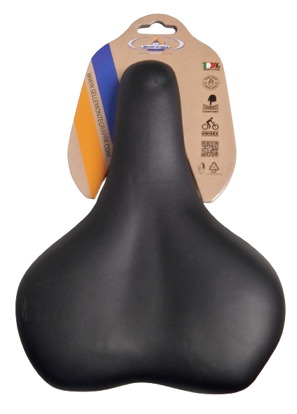 Selle montegrappa sella nevea nero su mappa