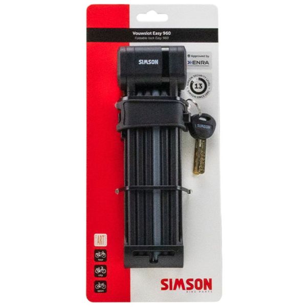 Lucchetto pieghevole Simson easy 960mm art**