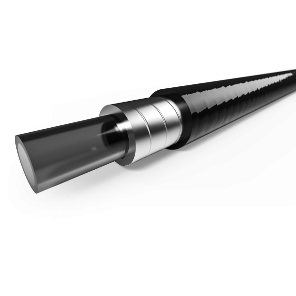 Elvedes rem buitenkabel met teflon voering ø4,9mm 10 meter (rol) - geel