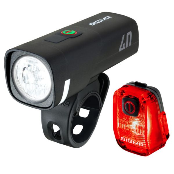 Set illuminazione Sigma aura 40 + nyte 10 usb ricaricabile