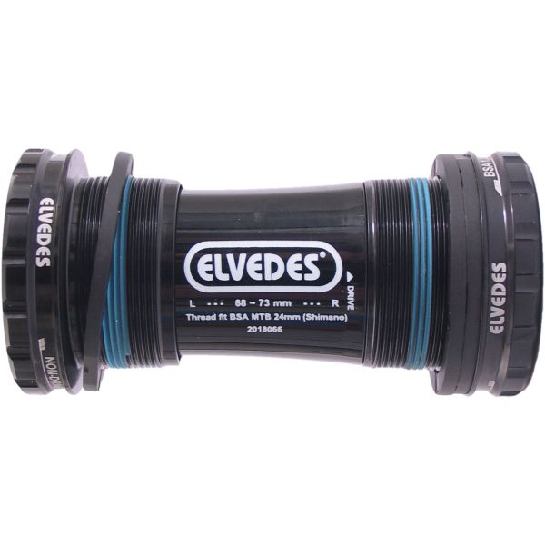 Movimento centrale Elvedes Shimano Mtb Atb 24Mm Nero