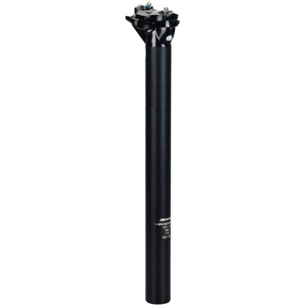 Hulzebos cycle parts b.v. zoom zadelpen 30.9 vast atb 2-bouten 350 mm. zwart