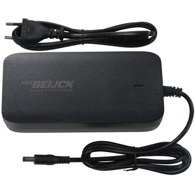 Van Beijck Batteria Caricatore Li-ion Smart Caricatore 5.5 x 2,1 mm (Caricatore veloce 4A) 36 Volt 4AH