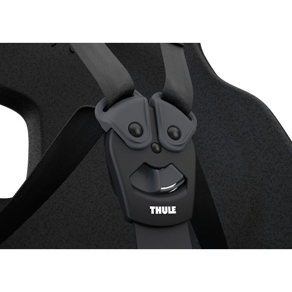 Asiento infantil Thule detrás de Yepp Nexxt 2 Maxi para confirmación de marco Blancanieves