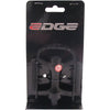 Conjunto de pedal de borde MTB Trekking de aluminio de lujo negro