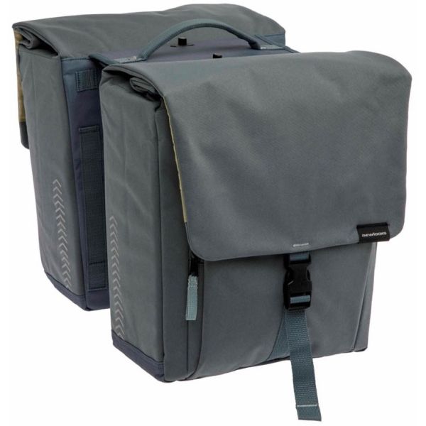 NewLooxs New Double Bag Tulum Retake. 32l rpet gray green