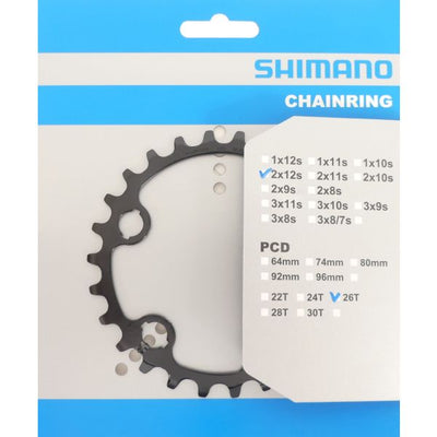 Shimano - Cadena Top 26T SLX FC -M7100 FC -M7120 - 12 Velocidad