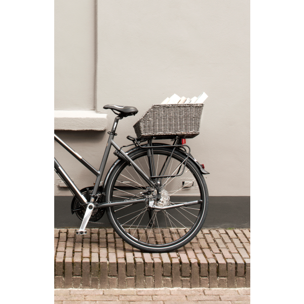 Basil Cento Rattan Look - Bicicleta - En la parte posterior - Brown