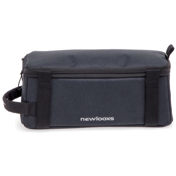 Newlooxs New Looxs Borsa portapacchi con cinghie di bloccaggio 4,5 l poliestere nero