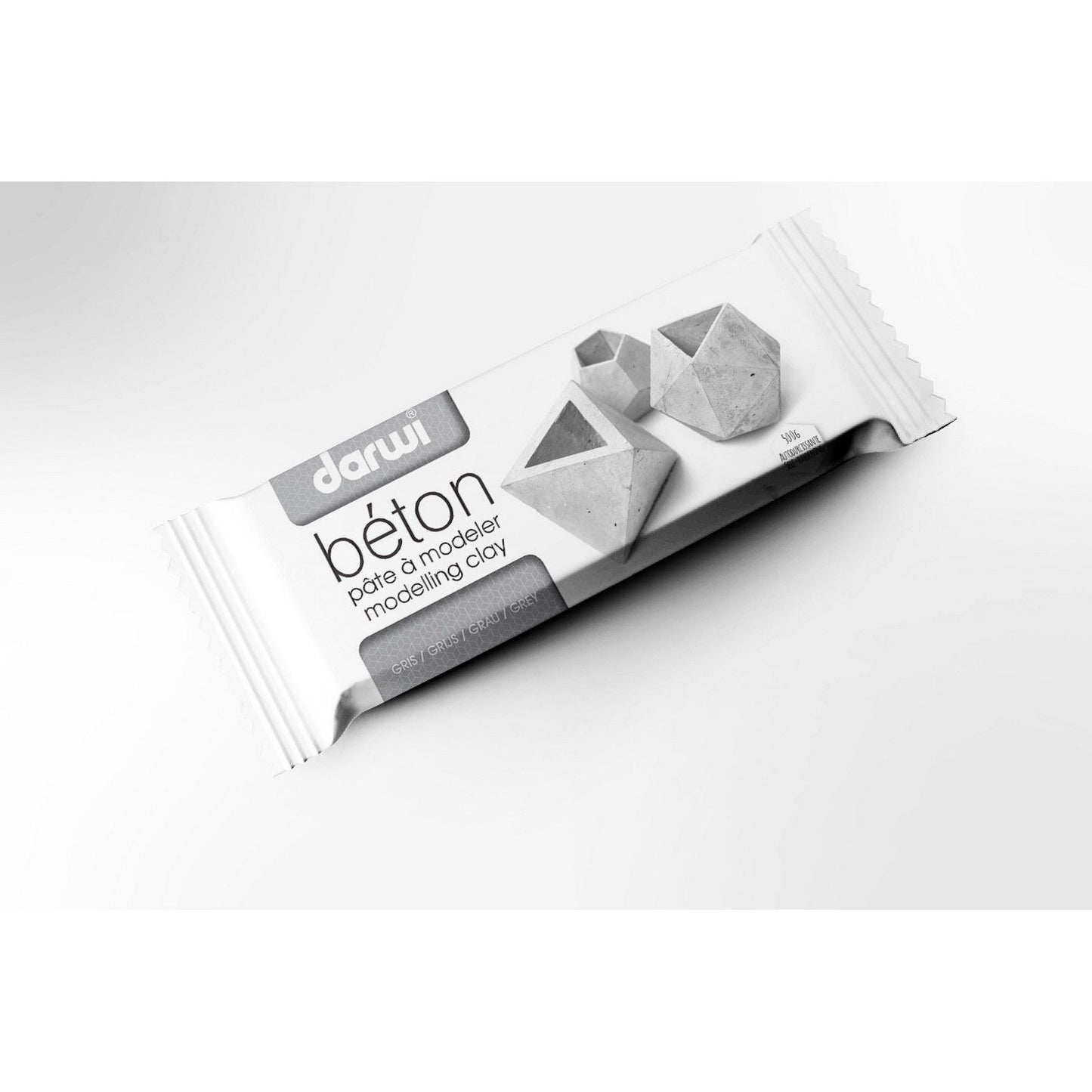 Merkloos darwi • modelling klei beton 500gr