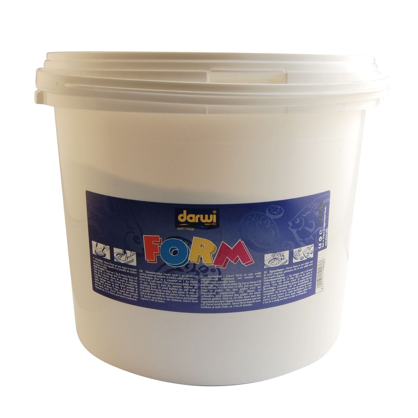 Darwi senza marchio • secchio per intonaco da 10 kg