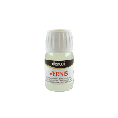 Sin marca darwi • barniz satinado transparente 30ml