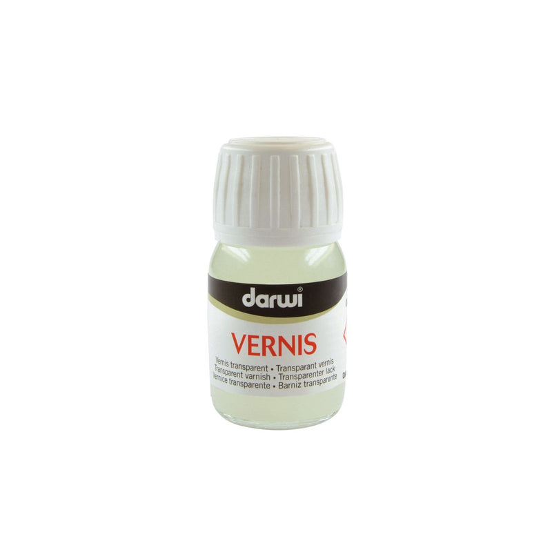 Sin marca darwi • barniz satinado transparente 30ml