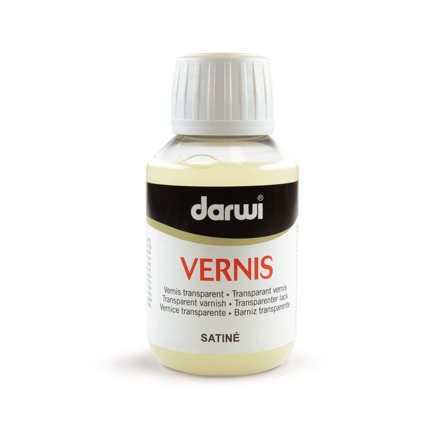 Darwi senza marchio • vernice satinata trasparente 100ml
