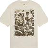 T-shirt oversize con testa di volpe circa 74
