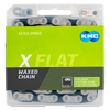 Catena Kmc x-flat 12 13v 126l sram cerata argento nera