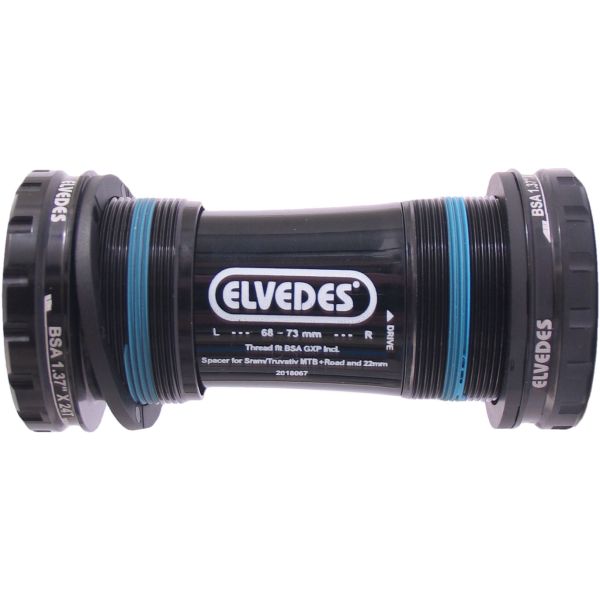 Movimento centrale Elvedes Hollowtech Sram Truvativ Mtb Race Nero