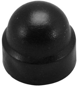 Copertina Cappuccio Moer M8 Black Plastic Tub 50 pezzi.