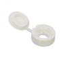 Tapa protectora para fachada de tejado de plástico blanco para tornillo 5mm | 100 piezas - 6305.50.20501
