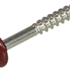 Tejado fachada color cabeza tornillo acero inoxidable-a2 rojo vino ral3005 4,8x25 | 50 piezas - 6304.30.37132