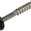 Tornillo cabeza color fachada tejado acero inoxidable-a2 negro ral9005 4,8x25 | 50 piezas - 6304.30.37123