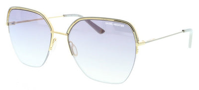 Gafas de sol DHS194 Damas Acero inoxidable alrededor del gato. 3 oro gris