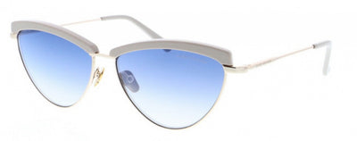 Occhiali da sole DHS207 Ladies Butterfly in acciaio inossidabile Cat. 3 blu
