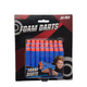 Dart gun dardi blu ricarica 24 pezzi