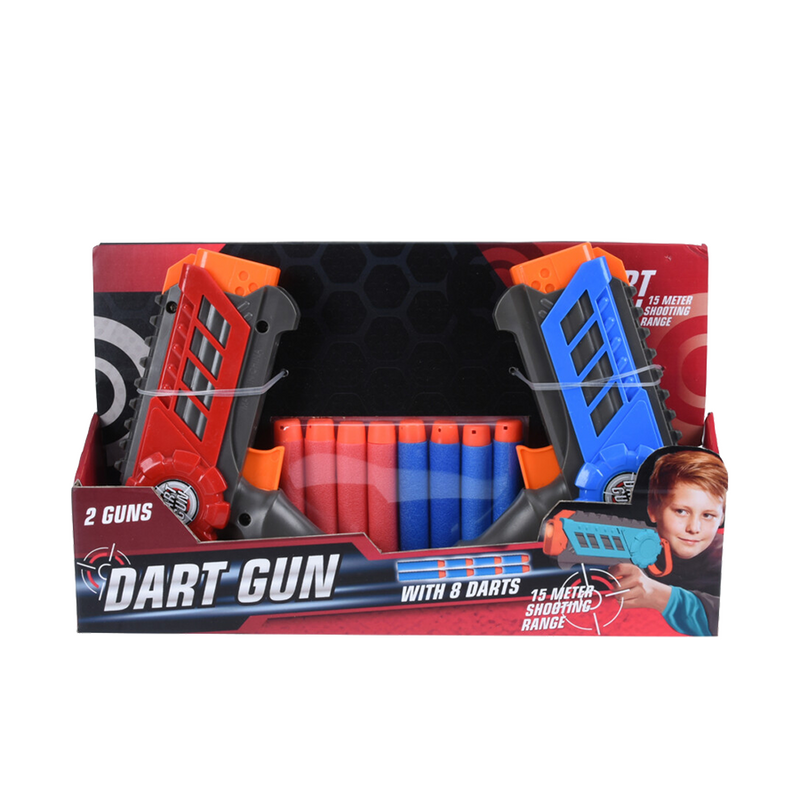 Set lancia dardi con 8 dardi 13 cm