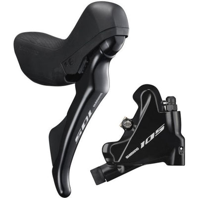 Shimano discremset posteriore 11 velocità 105 R7020 Montaggio piatto nero