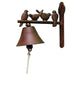 Campanello in ghisa con uccellini Esschert design