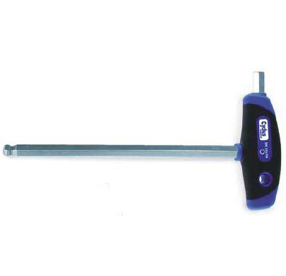 Cycplus Cycle 720610 Allen Ballop Stift Key T Grip 2 mm de 100 mm de largo