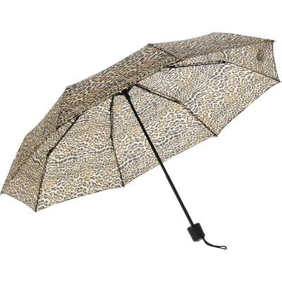Ombrello pieghevole stampa leopardo